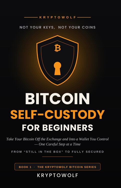 Bitcoin Self-Custody for Beginners book cover